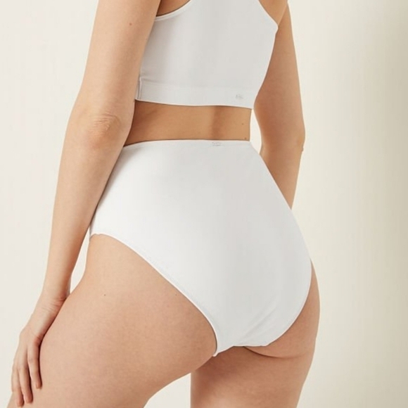 VS PINK HIGH WAIST BIKINI BOTTOMS & BODYWRAP TOP - Picture 6 of 8